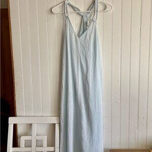 C&C California Light Blue Maxi Dress